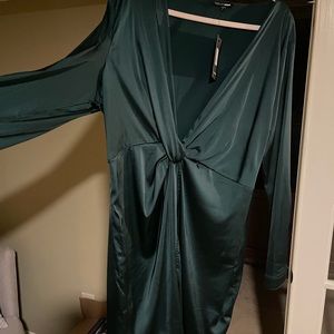 Never worn dark green dress!